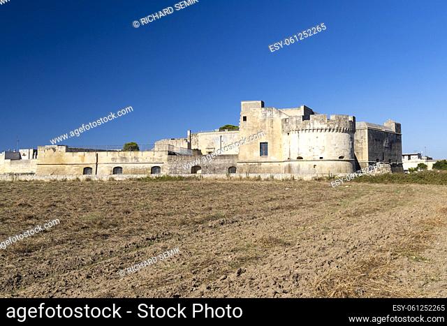 Castello di Acaya castle, Province of Lecce, Apulia, Italy