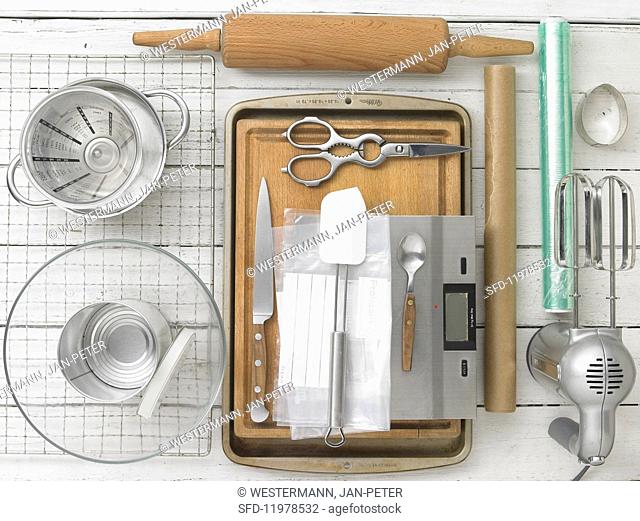 Kitchen utensils for making biscuits