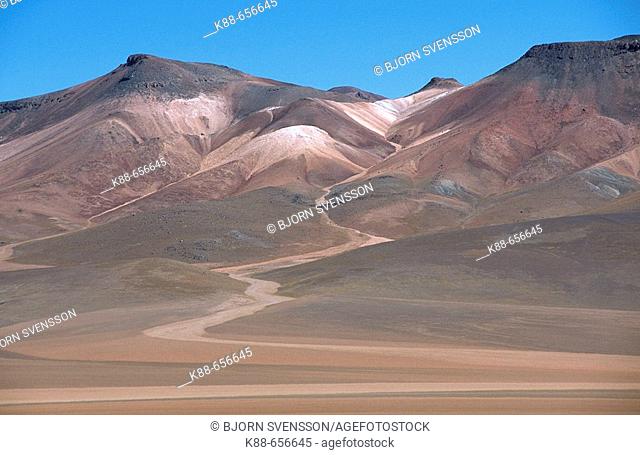 Mountain scenery. South Lipez, Bolivia