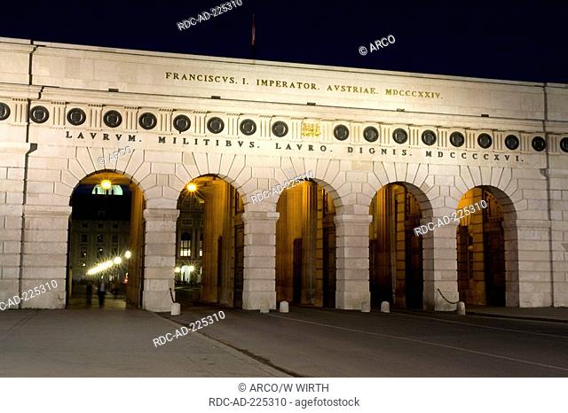Castle gate, Hofburg, Vienna, Austria, Wien