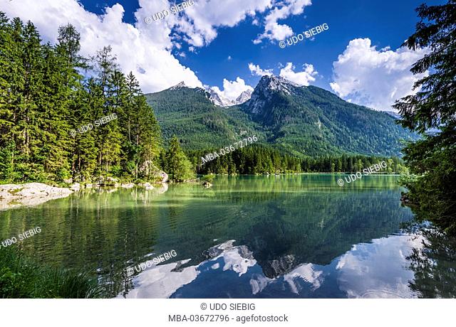 Germany, Bavaria, Upper Bavaria, 'Berchtesgadener Land' (district), Ramsau (municipality) near by Berchtesgaden, district Hintersee