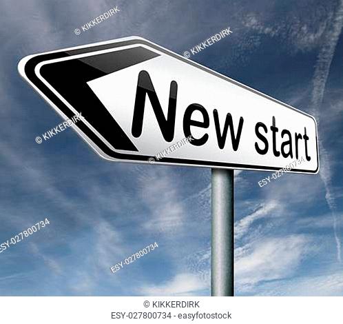new start restart new beginning button icon isolated arrow