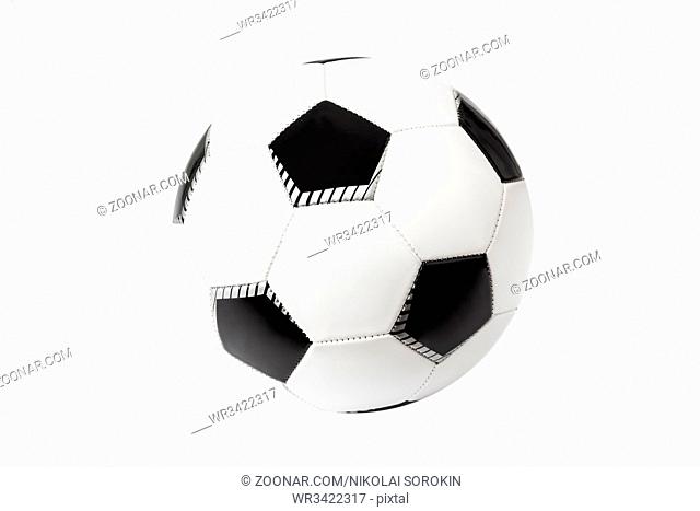 Soccer ball isolated on white background