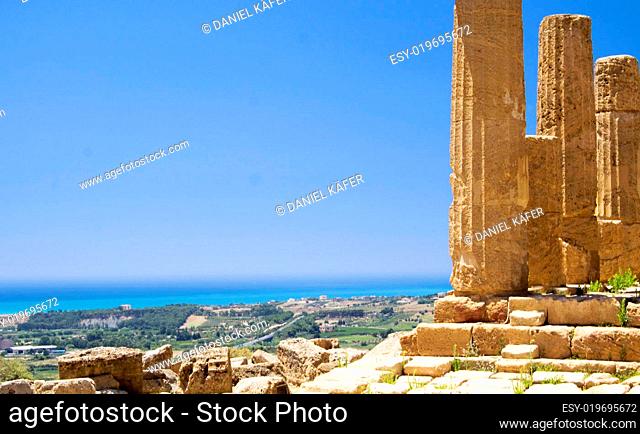 Greek ruins in Sicily