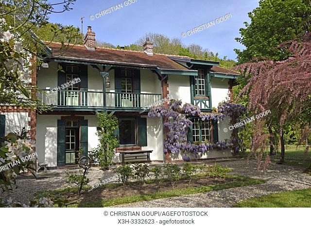 Villa "La Guillette" ayant appartenu a l'ecrivain Guy de Maupassant, Etretat, departement de Seine-Maritime, region Normandie