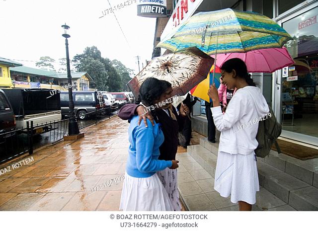 Monsoon rains in Sri Lanka