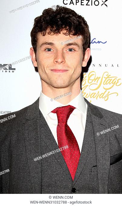 Whatsonstage Theatre Awards at the Prince of Wales Theatre, London Featuring: Charlie Stemp Where: London, United Kingdom When: 19 Feb 2017 Credit: WENN
