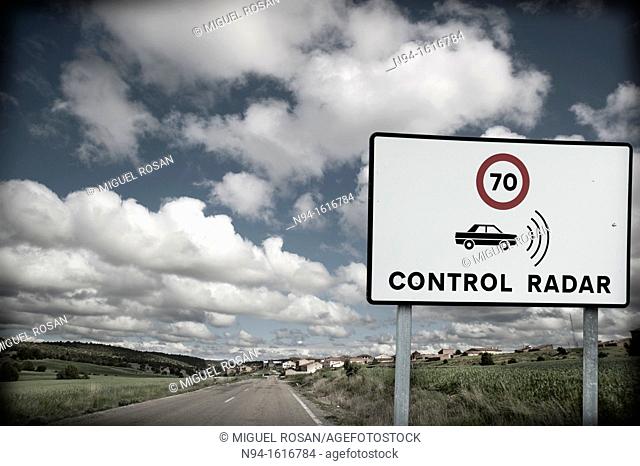 Road Traffic Badge, Report-controlled speed limit radar