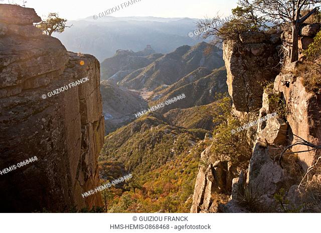 Mexico, Chihuahua State, Sierra Madre, Barranca del Cobre (Copper Canyon)