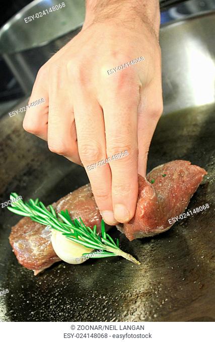 cooking lamb