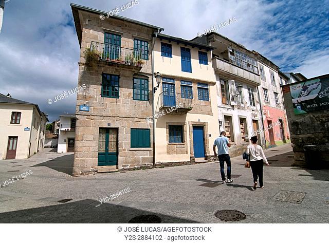 Urban view - old town, Lugo, Region of Galicia, Spain, Europe
