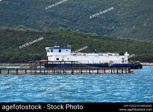 A fishing boat near the Croatian island Dugi Otok, Dalmatia, Croatia, September 18, 2023. (CTK Photo/Petr Svancara)