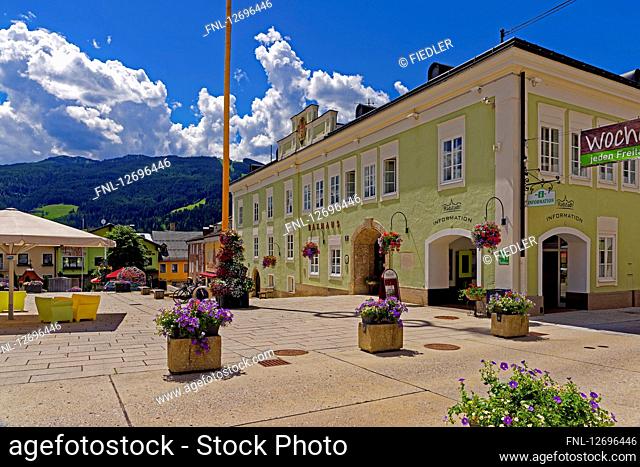Town hall, Radstadt, Salzburger Land, Austria, Europe