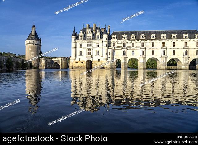 Schloss Chenonceau im Loiretal, Chenonceaux, Frankreich | The Chateau de Chenonceau, Chenonceaux, Loire Valley, France