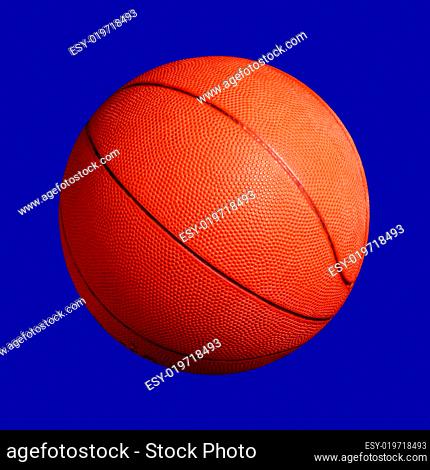 Basketball Ball blau