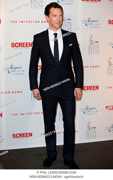 Arrivals at the Newport Beach Film Festival Pre BAFTA private reception at ME Hotel, The Strand, London Featuring: Benedict Cumberbatch Where: London