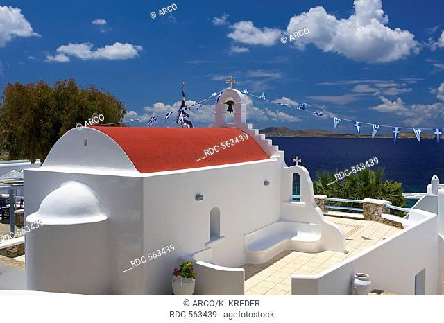 Chapel in Agios Ioannis, Mykonos, Cyclades, Greece