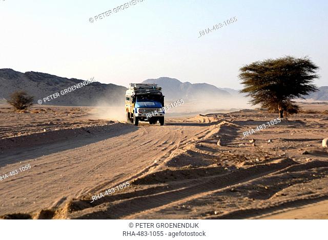 Public transport, Nubian Desert, Sudan, Africa