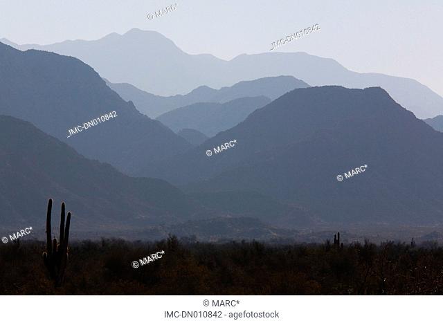Argentina, Catamarca province, mountain landscape