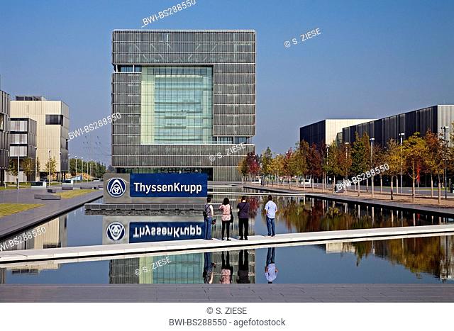 ThyssenKrupp corporate headquarter Q1, Germany, North Rhine-Westphalia, Ruhr Area, Essen