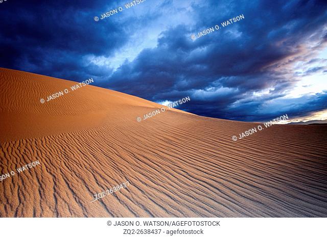 Mesquite Dunes at Sunrise, Death Valley National Park, California, United States of America