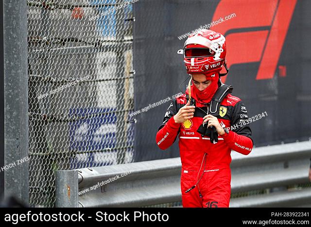 #16 Charles Leclerc (MCO, Scuderia Ferrari), F1 Grand Prix of Emilia Romagna at Autodromo Enzo e Dino Ferrari on April 24, 2022 in Imola, Italy