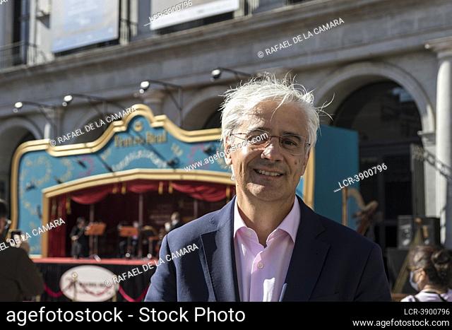 IGNACIO GARCIA BELENGUER DIRECTO AT ROYAL THEATER IN WORLD OPERA DAY 2021 AT THE ROYAL THEATRE MADRID SPAIN IN OPERA SQUARE
