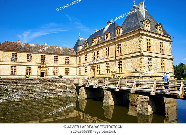 Castle of Cormatin, Saone-et-Loire Department, Burgundy Region, Maconnais Area, France, Europe