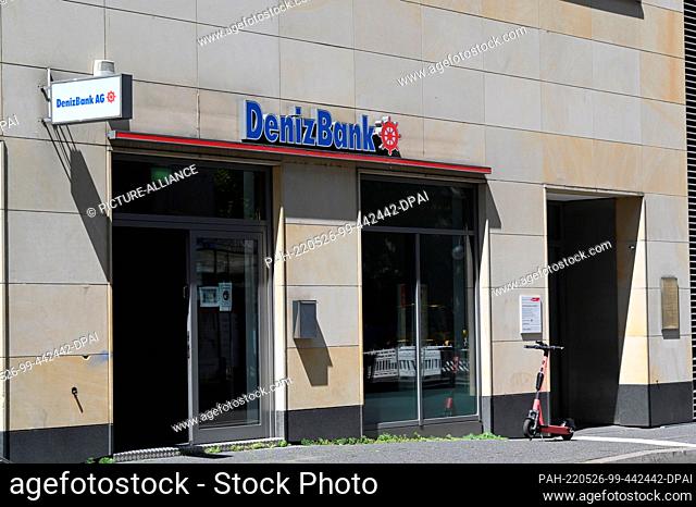25 May 2022, North Rhine-Westphalia, Cologne: A branch of Deniz Bank, a private Turkish credit institution Photo: Horst Galuschka/dpa