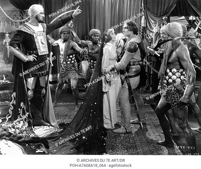 Les croisades the crusades  Year: 1935 USA loretta young henry wilcoxon ian keith. WARNING: It is forbidden to reproduce the photograph out of context of the...