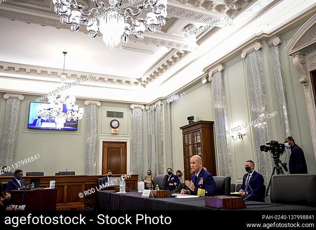 Admiral Charles Ray, Vice Commandant, U.S. Coast Guard appears before a Senate Committee on Commerce, Science, and Transportation – Subcommittee on Security...