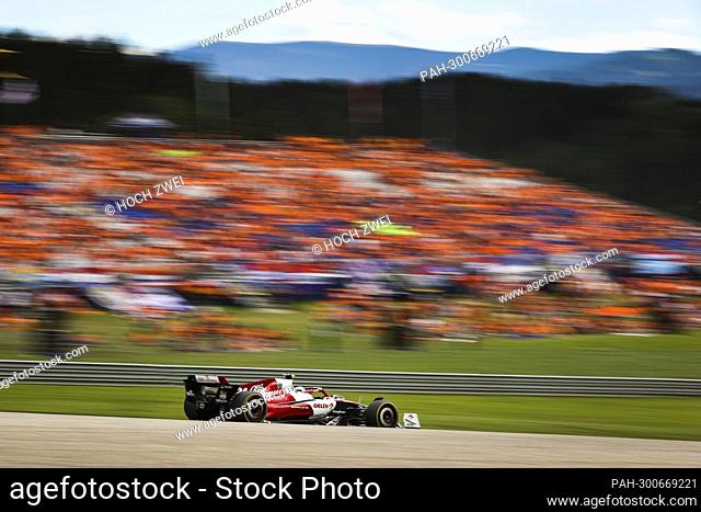 #24 Guanyu Zhou (CHN, Alfa Romeo F1 Team ORLEN), F1 Grand Prix of Austria at Red Bull Ring on July 9, 2022 in Spielberg, Austria. (Photo by HIGH TWO)