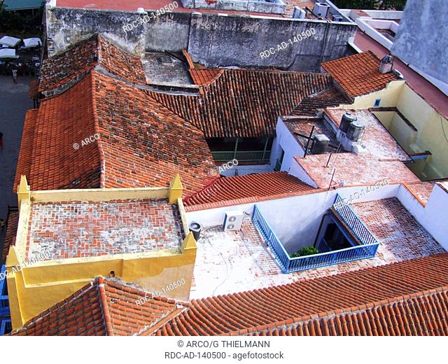 Roof of Hotel  'Ambos Mundos' Havana Cuba