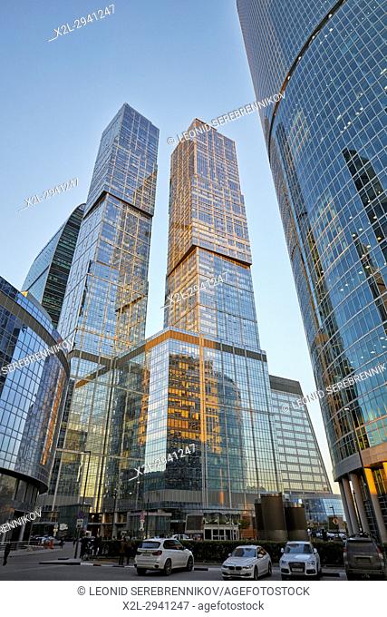 The Moscow International Business Centre (MIBC), also known as “Moscow City"". Moscow, Russia