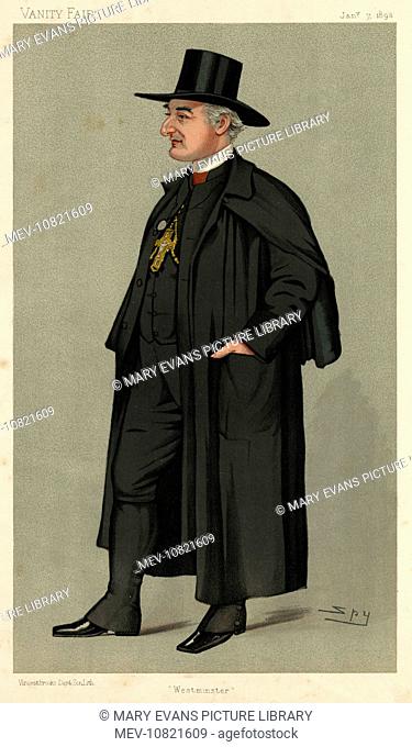 Herbert Alfred Vaughan (1832 – 1903), English prelate of the Roman Catholic Church. He served as Archbishop of Westminster from 1892 until his death