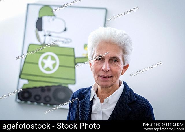 03 November 2021, Berlin: Marie-Agnes Strack-Zimmermann, FDP member of the Bundestag, member of the FDP federal executive committee and defense politician