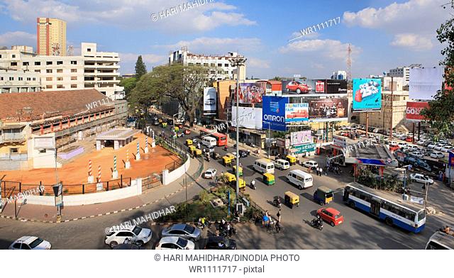 Brigade Road banglore city at karnataka India