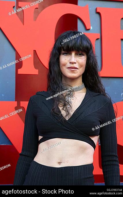 Nerea Barros attends ‘Stranger Things’ Season 4 Premiere at Callao Cinema on May 18, 2022 in Madrid, Spain