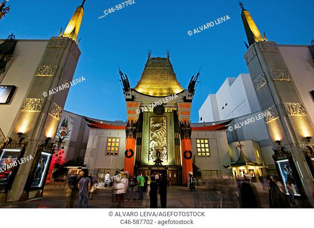 Mann's Chinese Theatre, Hollywood, Los Angeles, California, USA
