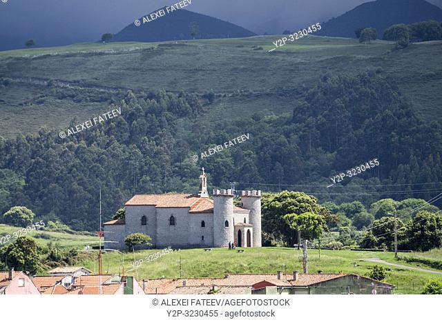 Ermita Virgen de la Guía in Llanes, Asturias, Spain