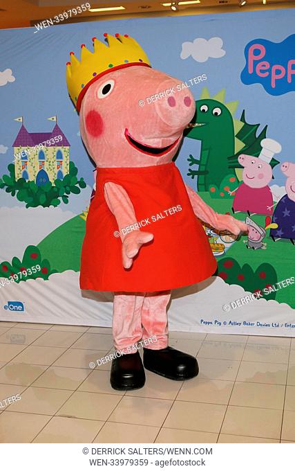The Grand Opening of 44th Annual Macy's Flower Show-Family Fun Day with Princess Peppa Pig! Featuring: Princess Peppa Pig Where: New York, New York