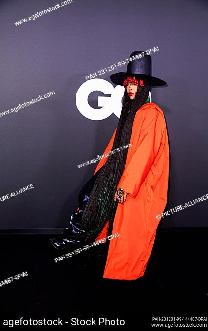 30 November 2023, Berlin: Erykah Badu, musician and winner of the ""Men of the Year Award"", will attend the 25th ""GQ Men of the Year Awards""
