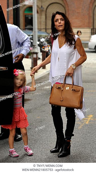 Former 'Real Housewives of New York City' star Bethenny Frankel spotted out with her daughter Bryn Hoppy Featuring: Bethenny Frankel