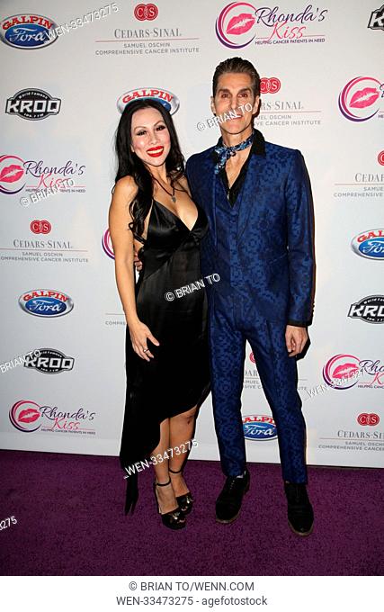 Celebrities attend 2017 Rhonda's Kiss Los Angeles Benefit Concert at The Hollywood Palladium Featuring: Etty Lau Farrell