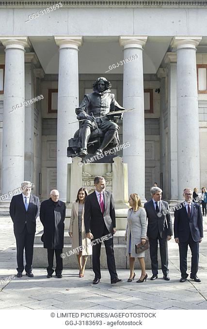 King Felipe VI of Spain and Queen Letizia of Spain attends Bicentennial of the Prado National Museum and Opening of the exhibition 'Museo del Prado 1819-2019