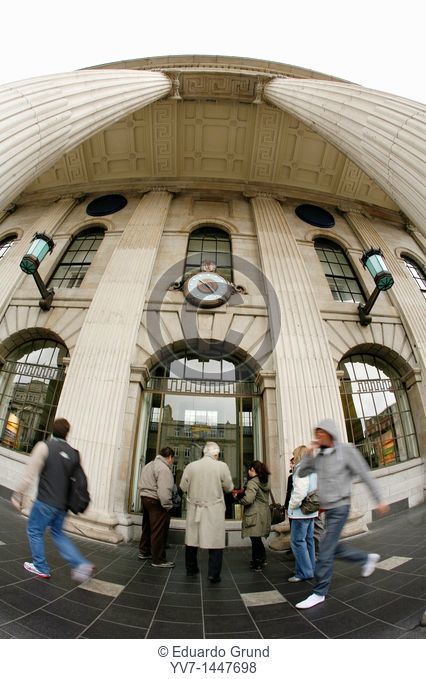 Facade of the Central Building post office  Dublin, Leinster, Ireland, Europe