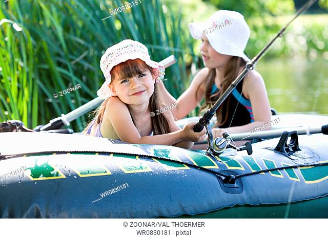 fishing girls