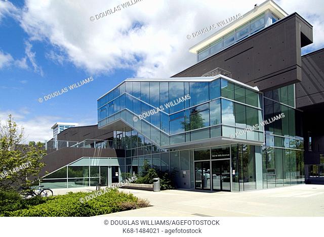 Langara College library building, Vancouver, BC, Canada