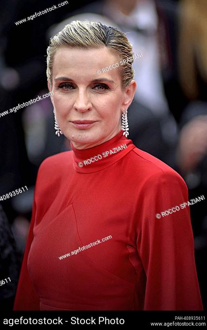 CANNES, FRANCE - MAY 16: Melita Toscan Duplantier attend the ""Jeanne du Barry"" Screening & opening ceremony red carpet at the 76th annual Cannes film festival...