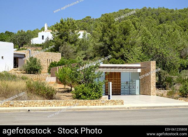Centro de Interpretación es Amunts, Sant Llorenç, termino de Sant Joan de Labritja, Ibiza, balearic islands, Spain